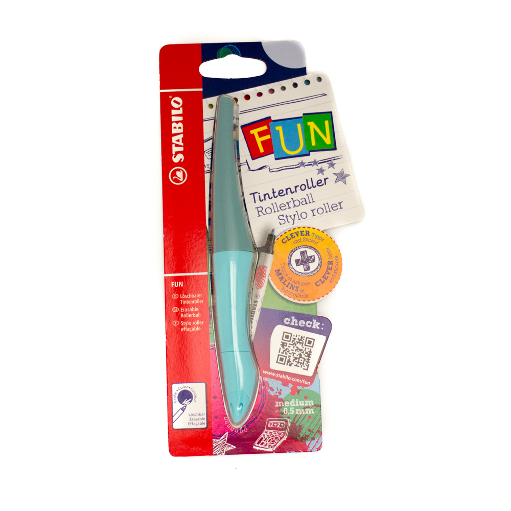 FUN Rollerball Baby Blue/Ice Blue Right or Left handed Left 'n Write