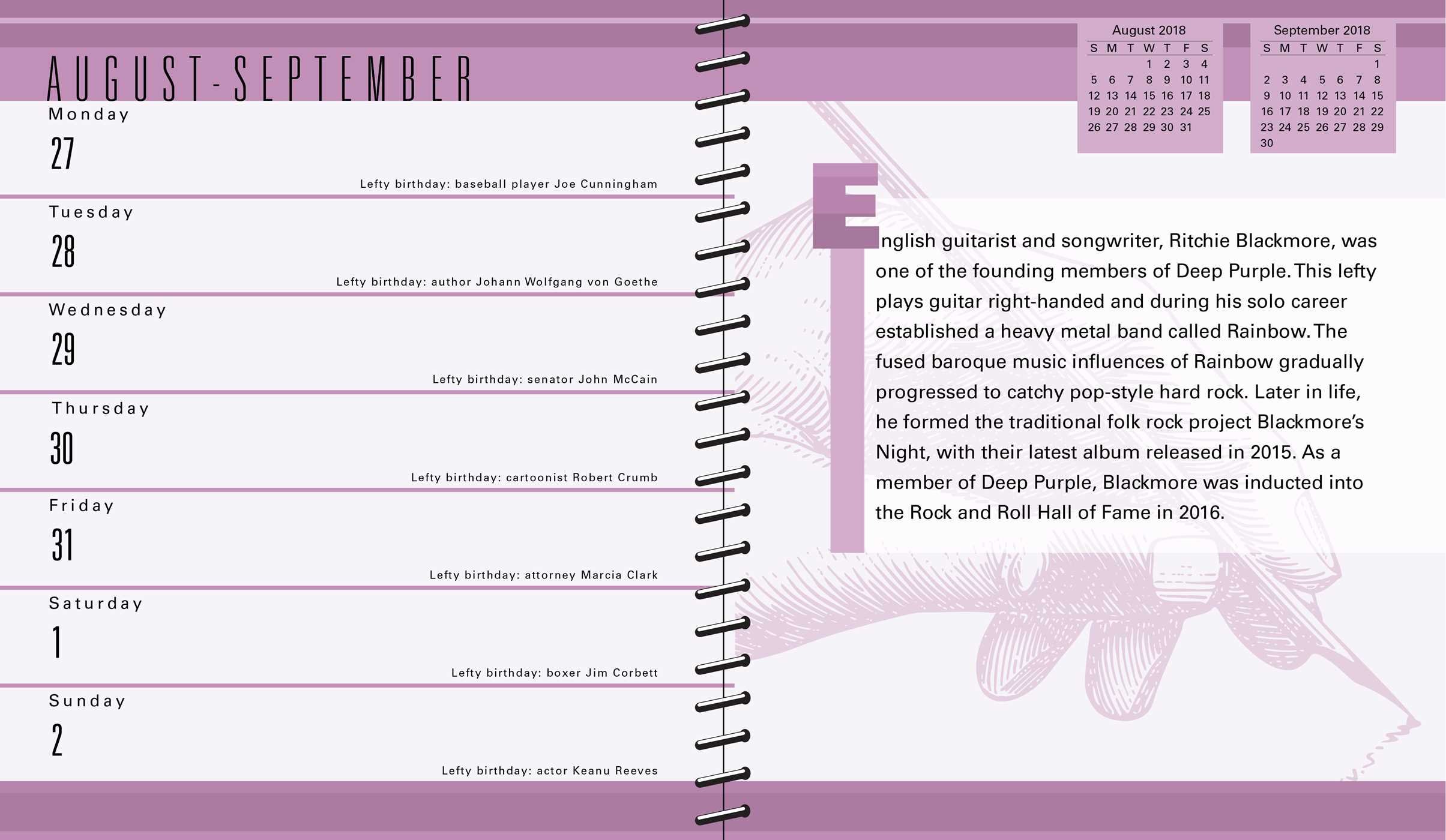 DIARY INSIDE Left 'n Write