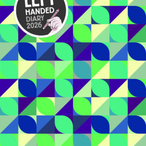 Front cover of Left-Handed A5 2026 diary